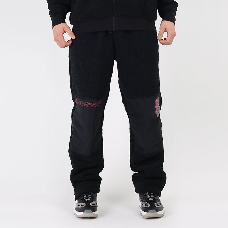 Мужские брюки Jordan 23 Engineered Zipped Fleece Trousers (CV1098-010)  - цена, описание, фото 3